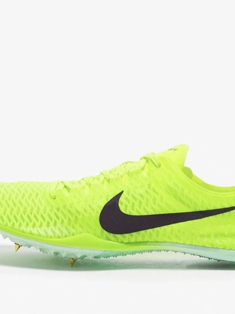 Nike Zoom Mamba V Volt Track Green Cleats Spikes Men's Size 13 NWOB DR9945-700